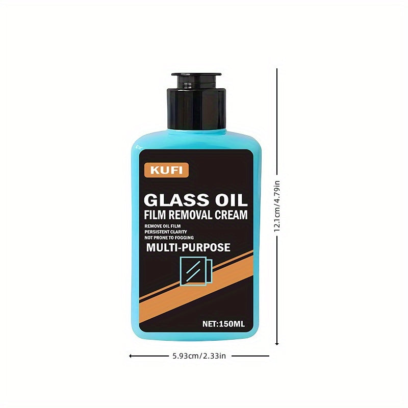Glass Cleaner for Bathroom, Shower Removal of Oxidation Layer, Car Glass Polish Brightens Windows Suitable for Automotive and Home Use