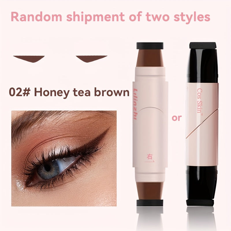 Waterproof Smudge-Proof Eyeliner Seal Liquid Liner - Long-Lasting, One-Stroke Application, Smudge-Resistant, Rotatable Design for Easy Grip, 2 Black Shades, Travel-Friendly, Ideal Gift for Beginners & Professionals, Liquid Eyeliner Waterproof, Makeup Esse