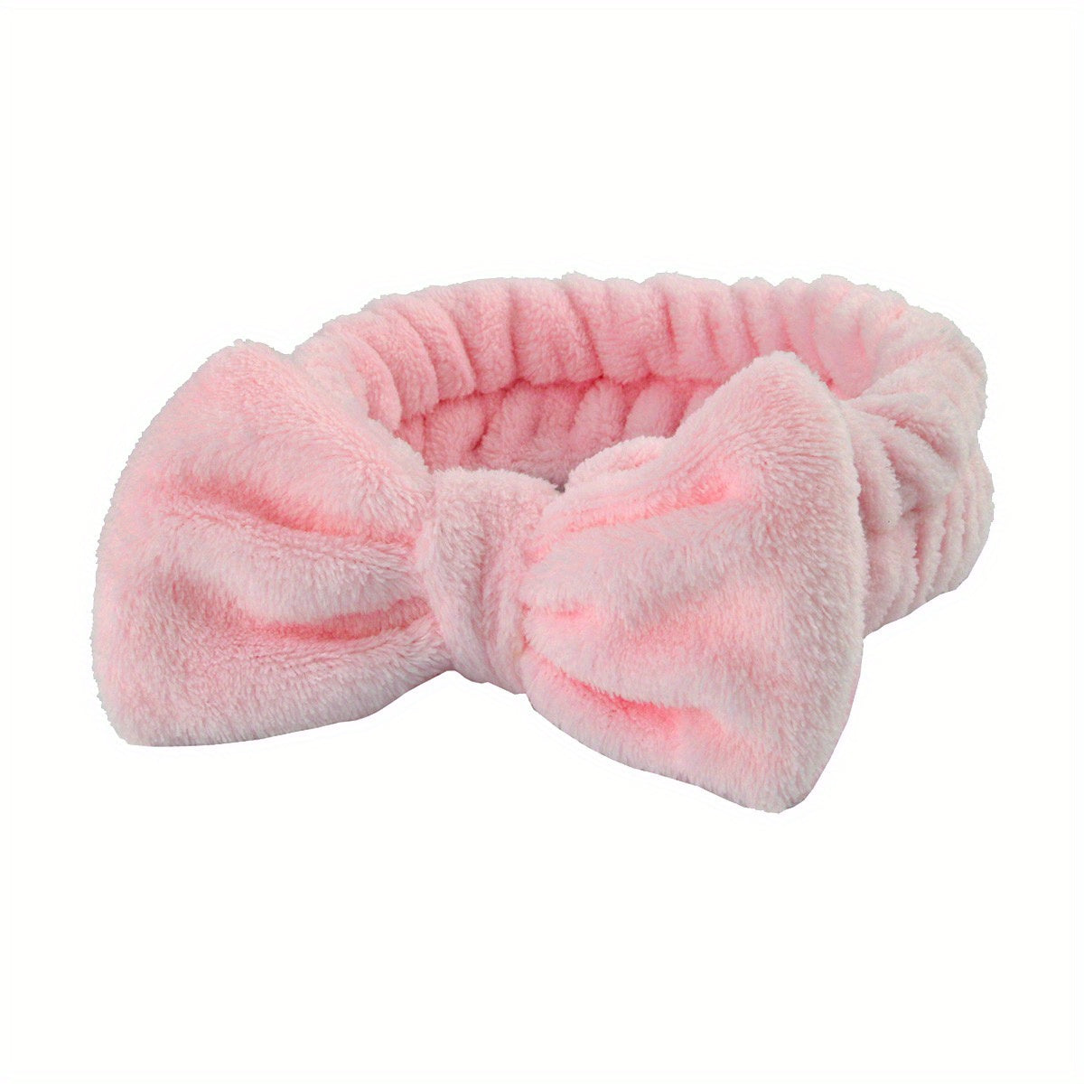 1pc/3pcs Adorable Bow Hair Band and Wristband Set, Soft Spa Headband for Washing Face, Makeup, Skincare, and Hair Styling