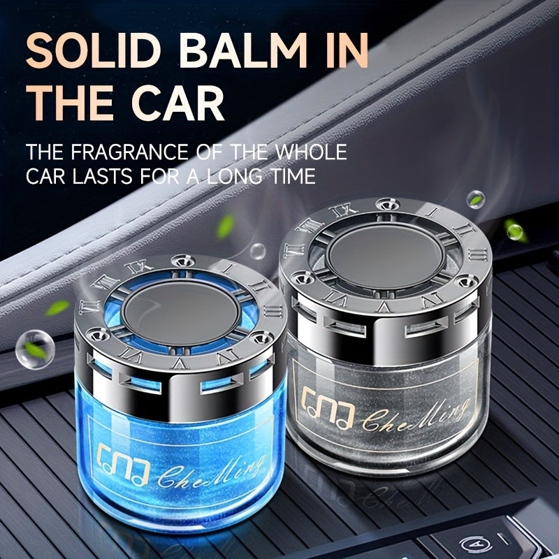 Long-Lasting Car Air Freshener - Solid Balm & Scented Tablets for Odor Elimination, Perfect Auto Interior Accessory