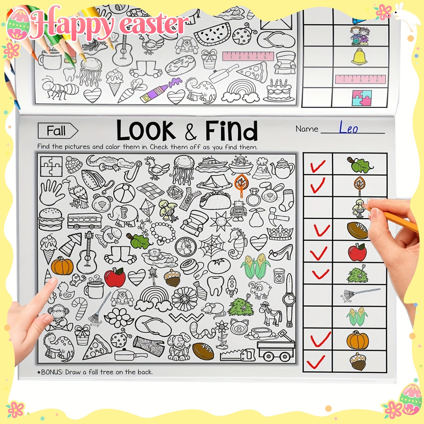 Find the Hidden Objects: A Fun and Engaging Book to Help Kids Sharpen Focus, Attention, and Observation Skills through P