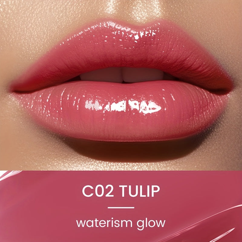 CATKIN Glossy Lip Balm & Lip Gloss, Ultra-Hydrating Glow Tinted, C01-C06