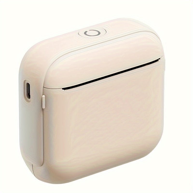 Portable Thermal Printer, Instant Print, Compatible with iOS/Android Devices, Wireless, Lithium Battery, USB Powered, for Photos, Labels, Notes & More