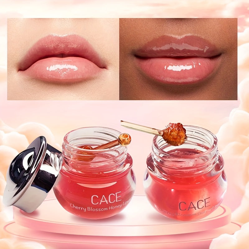 [Natural Lipstick] Natural Moisturizing Rose Cherry Honey Peach Lipstick & Lip Oil Mask | Hypoallergenic Matte Finish, Unisex Lip Balm for All Light Beige Types, Smooth Lines