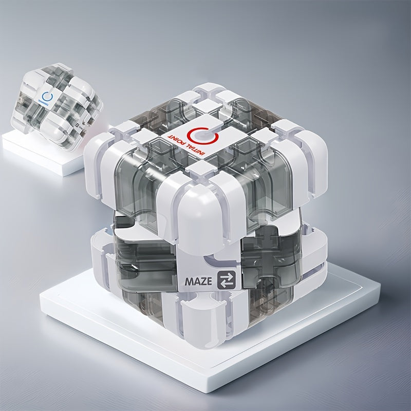 [Magic Cube] 3D Maze Magic Cube | Puzzle Maze Cube Brain Teaser, Educational Puzzle Toy For Children And Adults, Christmas Gift, Challenging Game