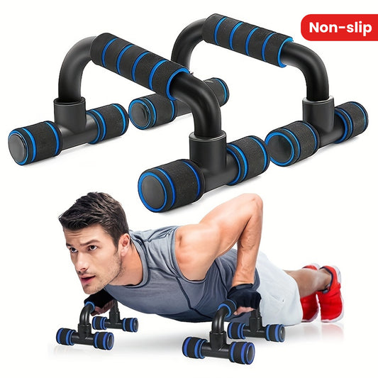[Cushioned Push Up] Cushioned Foam Push Up Bars | Non-Slip Structure - Perfect for Men & Women's Exercise!