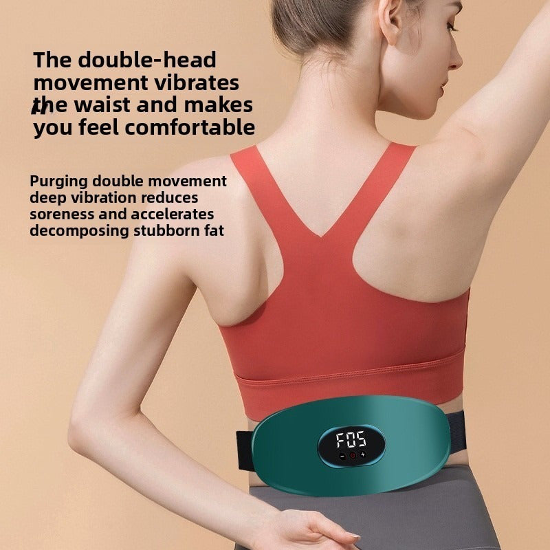 Fat Burning Belt, High-Frequency Vibration Fat Loss Belt - Portable, Rechargeable Lithium Battery, 36V or Below, Standing Fat Burning Belt for Home Use, Fat Burning Belt|Standing Fat Loss Belt|Rechargeable Fat Loss Belt