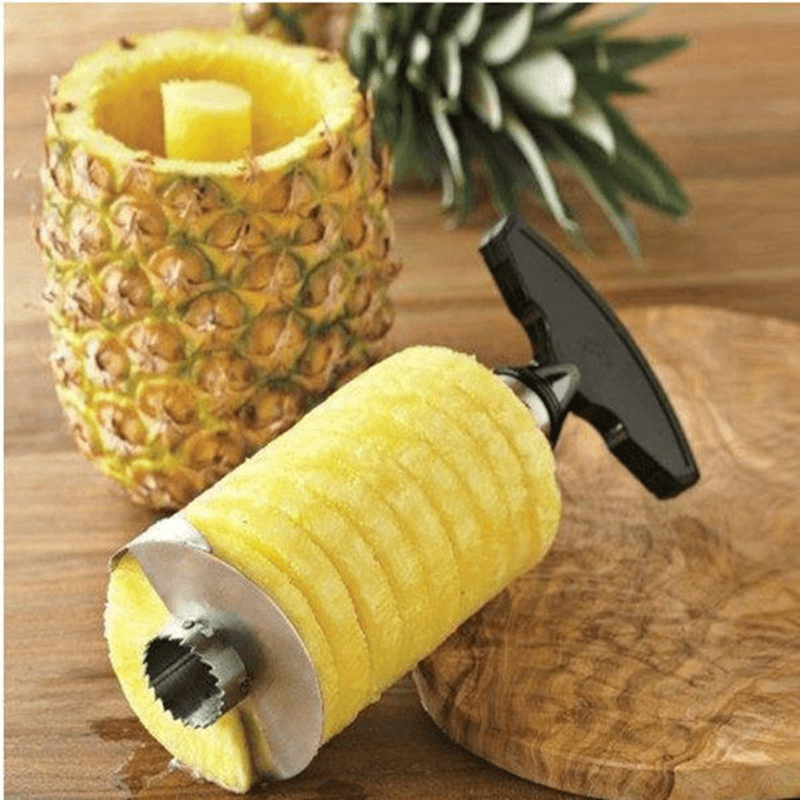 Stainless Steel Pineapple Slicer Peeler Cutter Parer Knife, New Arrival Kitchen Fruit Tools for Restaurant Cooking