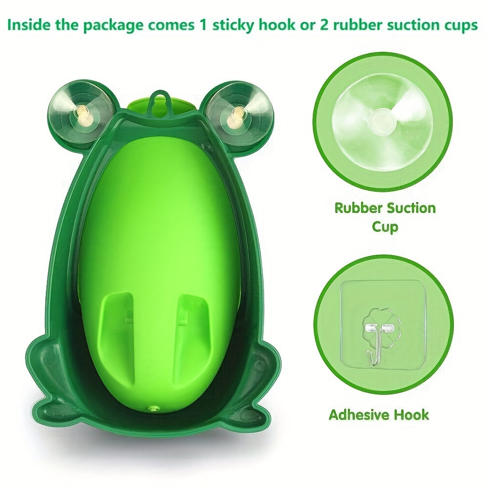 [Fun Potty Trainer] Frog-Shaped Urinal Trainer For Boys | Potty Training Made Fun With Target Practice | Christmas, Halloween, Thanksgiving Day Gift