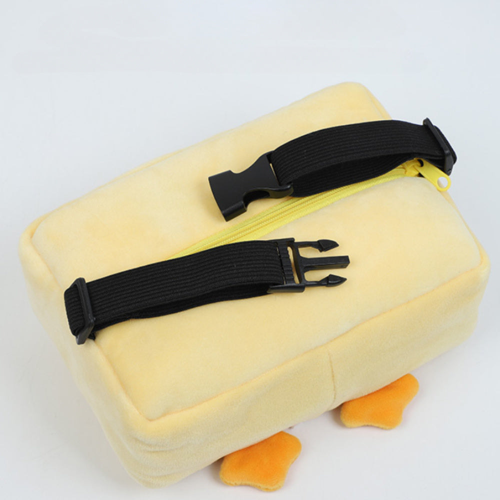 [Portable Multi-Functional Tissue Holder] Cute Plush Animal Car Tissue Box Holder - Portable, Multi-Functional Drawer Design For Women'S Vehicles Cute Car Accessories For Women Tissue Box Holder Car