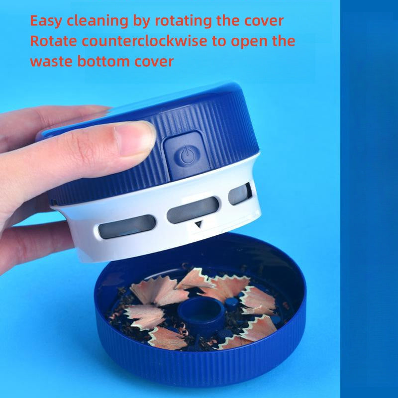1pc Mini Desk Vacuum, Cute Desktop Vacuum Cleaner, Energy Saving, Design For Keyboard/Home/School/Office