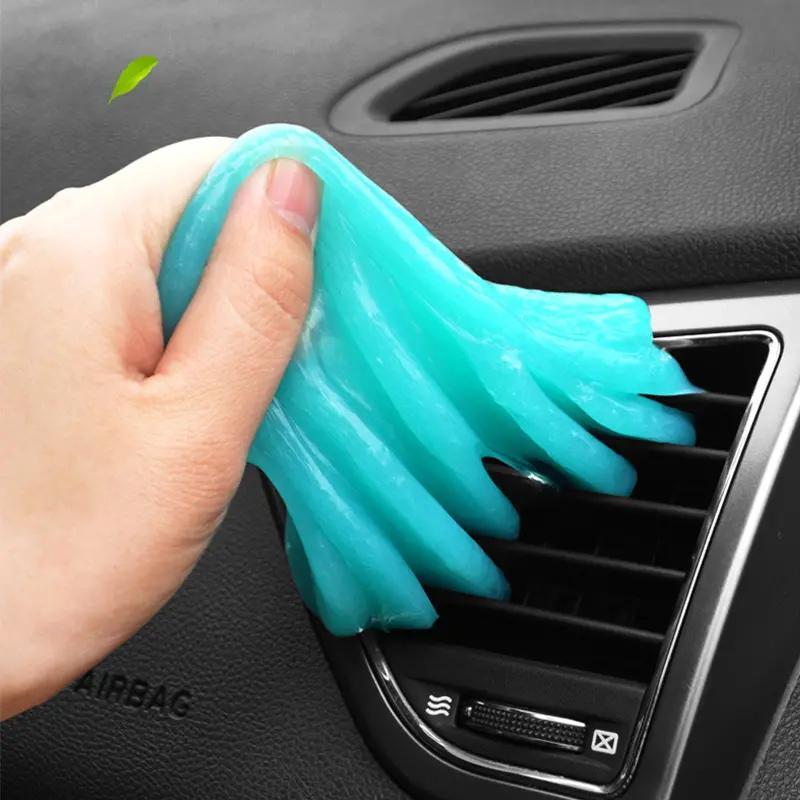 Car Cleaning Gel Dust Remover 1pc - Clean Car Vents, Keyboards, and More with Ease - Perfect Car Interior Dust Remover, Gift for Men