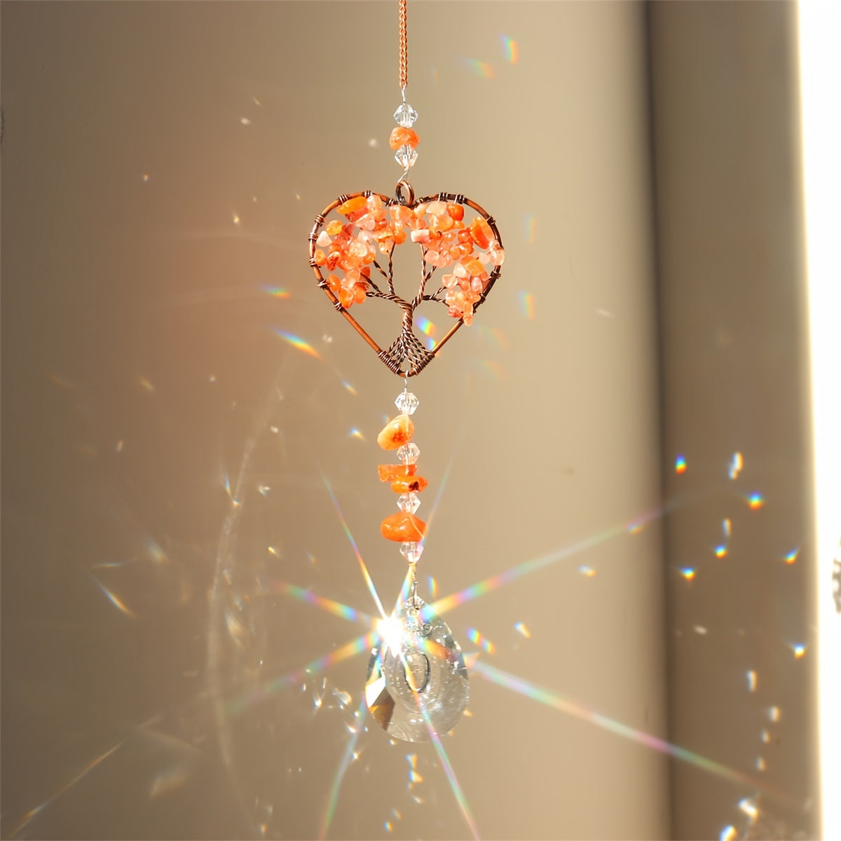 1pc/3pcs Tree of Life Sun Catcher Bring Positive Energy into Your Home with this Beautiful Tree of Life Sun Catcher!