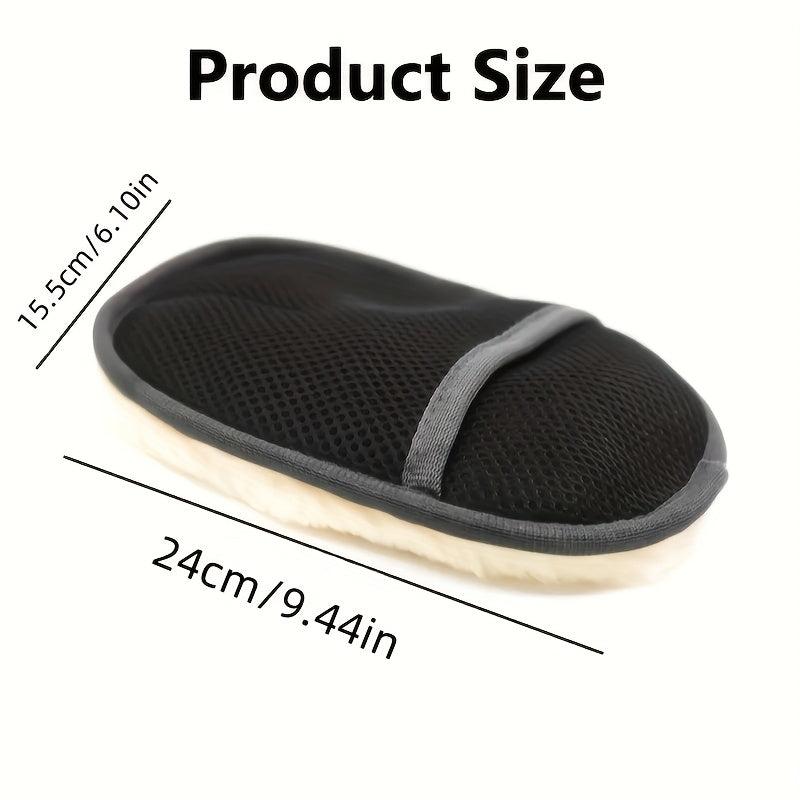 2/3/4pcs Soft Car Cleaning Gloves - Portable Durable Microfiber Detailing Brush, Suitable for Interior and Exterior Car Washing, Multifunctional Dust Removal Tool