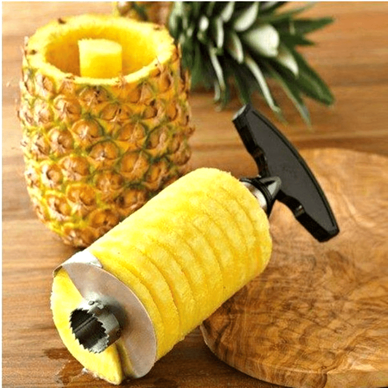 Stainless Steel Pineapple Slicer Peeler Cutter Parer Knife, New Arrival Kitchen Fruit Tools for Restaurant Cooking