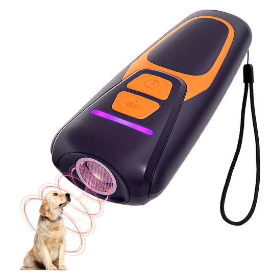 TMA Anti Barking Device For Dogs, Rechargeable Dog Bark Deterrent Devices, Ultrasonic Dog Bark Control 15.24meter Range, Dog Barking Ultrasonic Safe For Dogs & Human Portable Indoor Outdoor