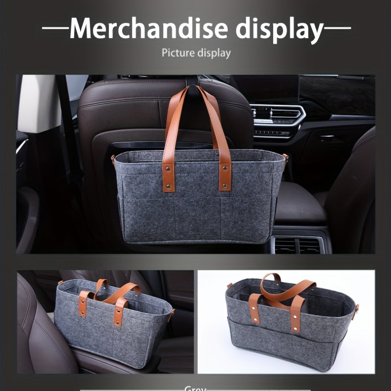 [Multifunctional Folding Storage] Portable Multifunctional Folding Storage Bag - For Trunk, Household, Hanging Basket Cart - Practical Supplies For Car