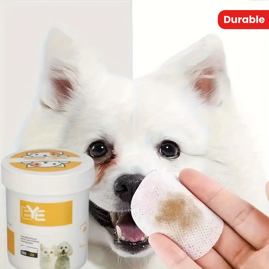 200 Pieces Durable Polyester Pet Eye Wet Wipes: Cat Eye Cleaner Removing Tear Stains, Safe for Cats