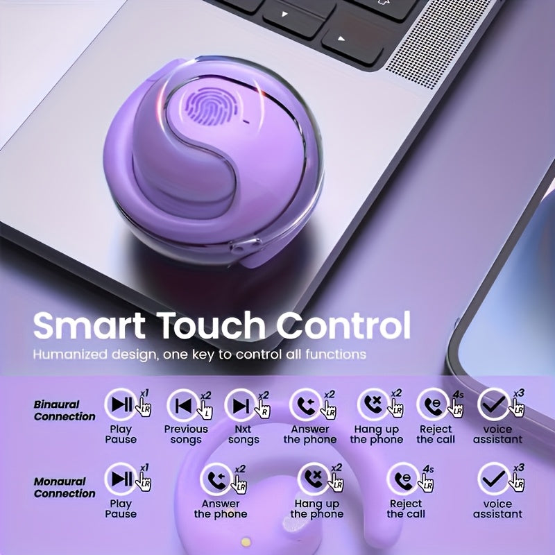 Translation Earphones Supporting Over 100 Languages, Small Coconut Ball Hanging TWS Wireless Earphones, Music Without Delay, Translation Earphones, Conference Recording Translation, Real-Time Voice Translation, Fast Charging, And Free Lanyard