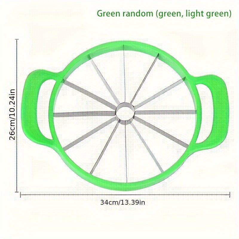 1pc, Watermelon Slicer, Creative Watermelon Cutter, Stainless Steel Watermelon Divider, Reusable Watermelon Slicer, Fruit Divider, Kitchen Gadgets, Kitchen Supplies, Kitchen Stuff Kitchen Accessories