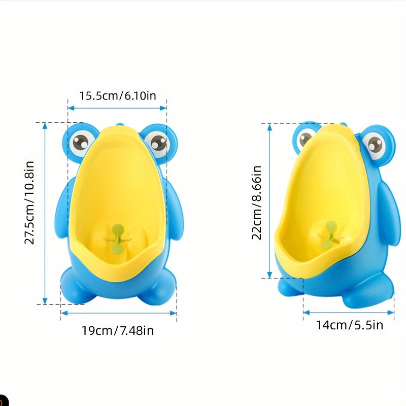 [Fun Potty Trainer] Frog-Shaped Urinal Trainer For Boys | Potty Training Made Fun With Target Practice | Christmas, Halloween, Thanksgiving Day Gift