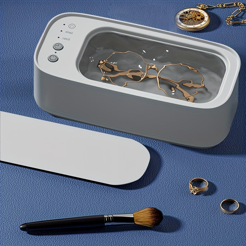 LIOJ S700 Multifunctional Glasses Cleaner Machine - Battery-Powered, Compact Design for Delicate Eyewear, with Quick Cleaning & Drying Features, Ideal for Travel, Travel Accessory|Minimalist Design|Rechargeable Battery, Eyeglass Repair Tool
