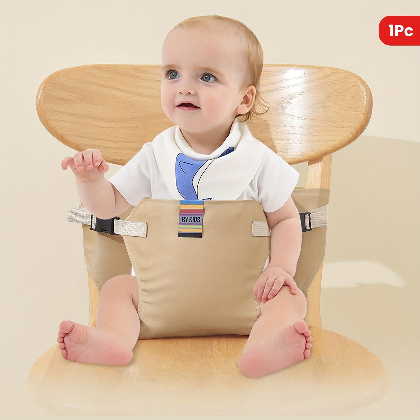 1pc Portable Lightweight Polyester Dining Chair Safety Belt - Universal Fit, Adjustable, Easy to Use, Perfect for Going Out, Eating, and as an Easter Gift - Fixed Protection Chair Strap for Added Security