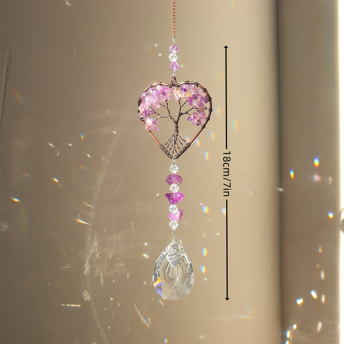 1pc/3pcs Tree of Life Sun Catcher Bring Positive Energy into Your Home with this Beautiful Tree of Life Sun Catcher!