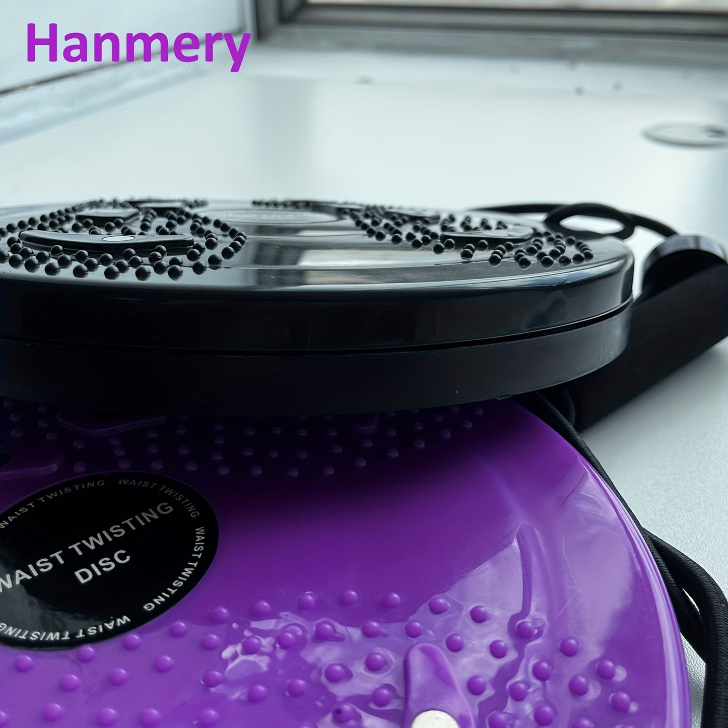 Waist Twisting Plate 1pc - 25cm/9.84in With Tension Pull Rope, Foot Massage Board - For Waist Training, Body Shaping, Fitness