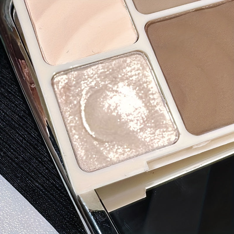 Waterproof Long-Lasting Matte Highlighter & Bronzer Palette - All Skin Tones Face Contour Powder - Alcohol-Free