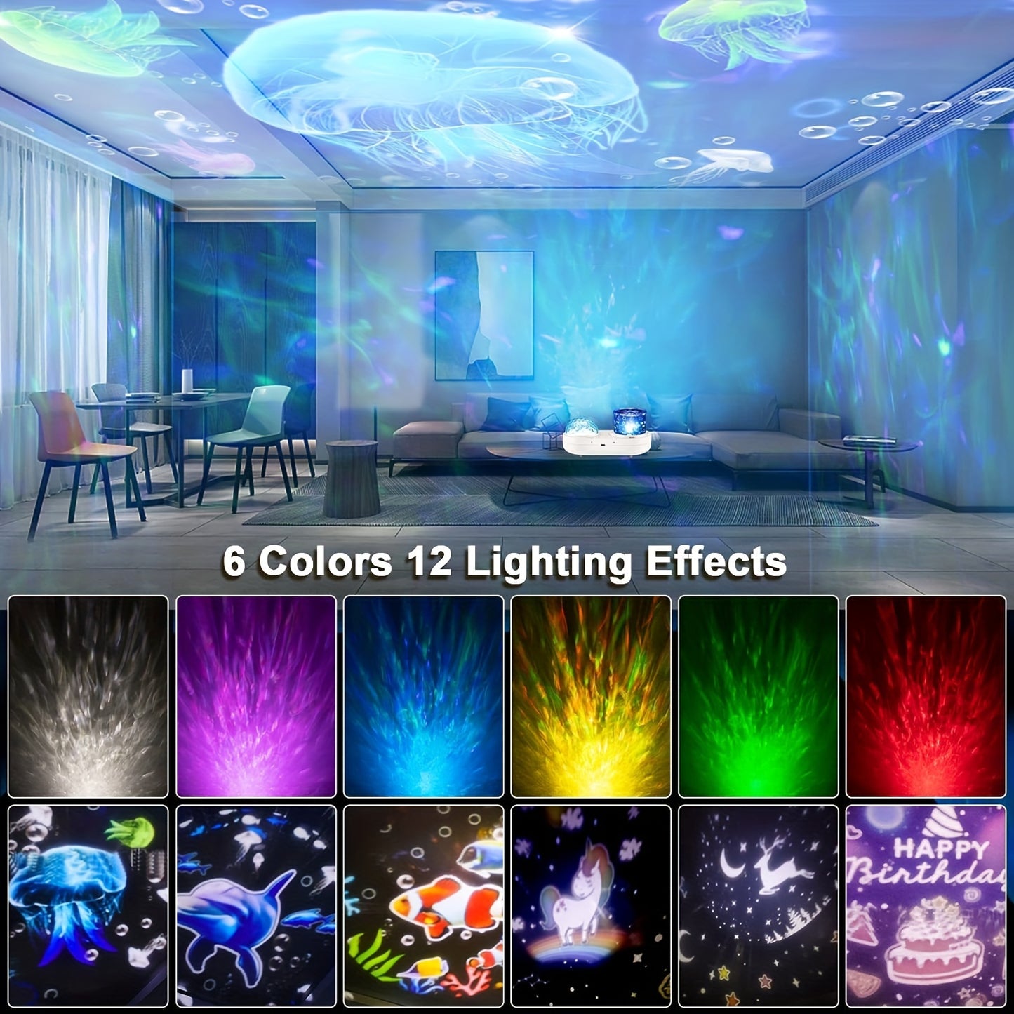 1pc Star LED Night Light Projector Star Ocean Light Girls Toys Suitable for 3-12 Years Old Boys Girls Gifts 3-12 Years Girls Boys Toys Birthday Christmas Gift Bedroom Decor Blue, Best for Christmas