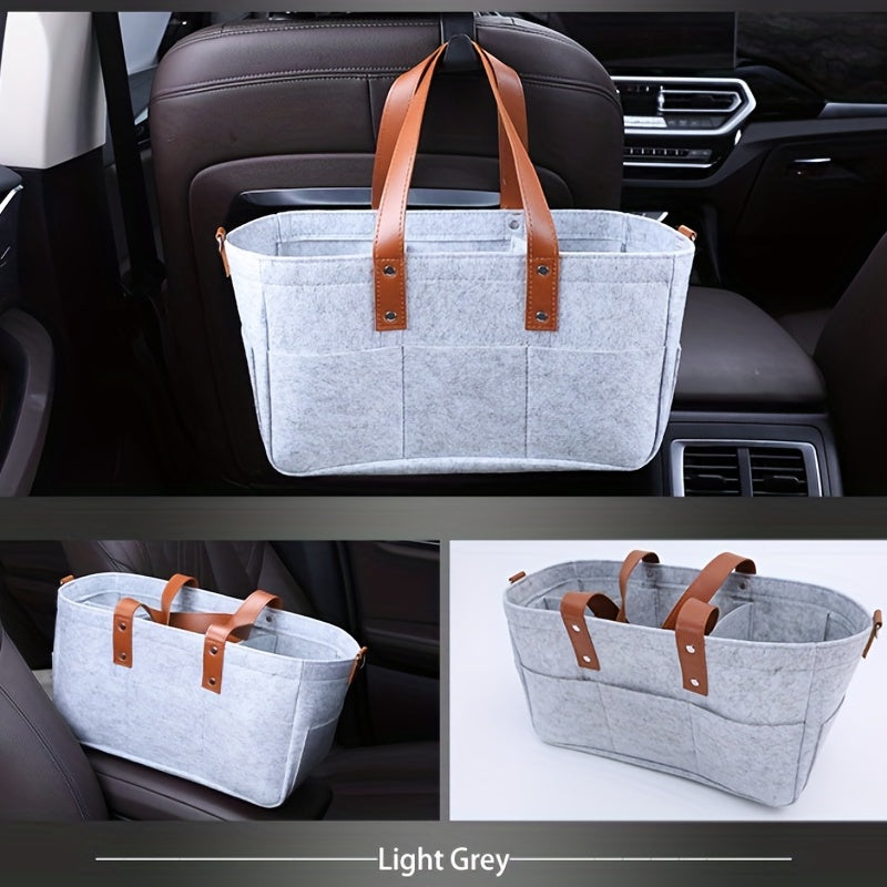 [Multifunctional Folding Storage] Portable Multifunctional Folding Storage Bag - For Trunk, Household, Hanging Basket Cart - Practical Supplies For Car