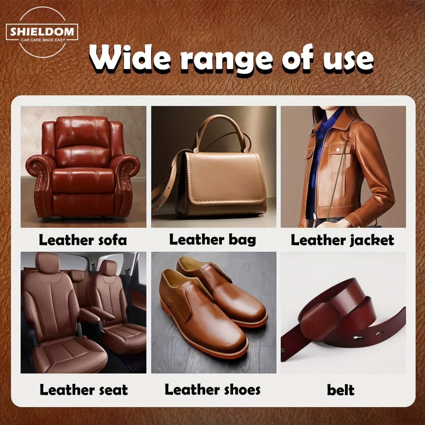 [40 Leather Care Wipes] 40 Leather Care Wipes | Car Seat Leather Conditioner Wipes for Leather Couches, Automotive Interior, Boots, Handbags, Shoes, Horse Saddles