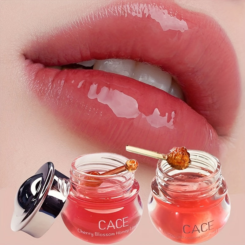 [Natural Lipstick] Natural Moisturizing Rose Cherry Honey Peach Lipstick & Lip Oil Mask | Hypoallergenic Matte Finish, Unisex Lip Balm for All Light Beige Types, Smooth Lines