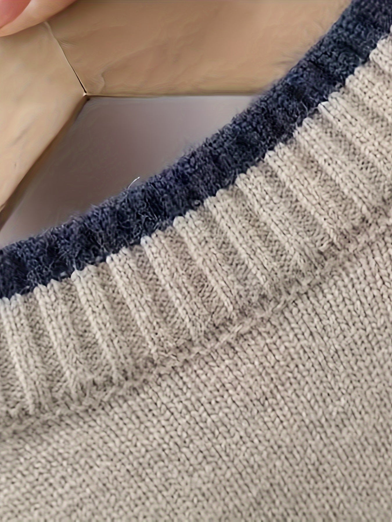 Boys' Sleeveless Knit Sweater with Bold 'P' Letter Design - Soft 50% Nylon/50% Polyester Blend, Ribbed Cuffs & Round Neck, Long Length for Toddlers 0-3 Years, Autumn Winter Casual Outfit