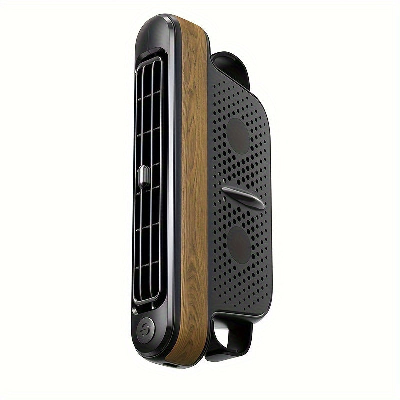 2024 New Model Car Ventilated Seat Fan, USB Powered Headrest Seat Fan, Portable with Three-Speed Adjustment, Turbo Strong Wind, Bladeless Backrest Small Electric Fan.