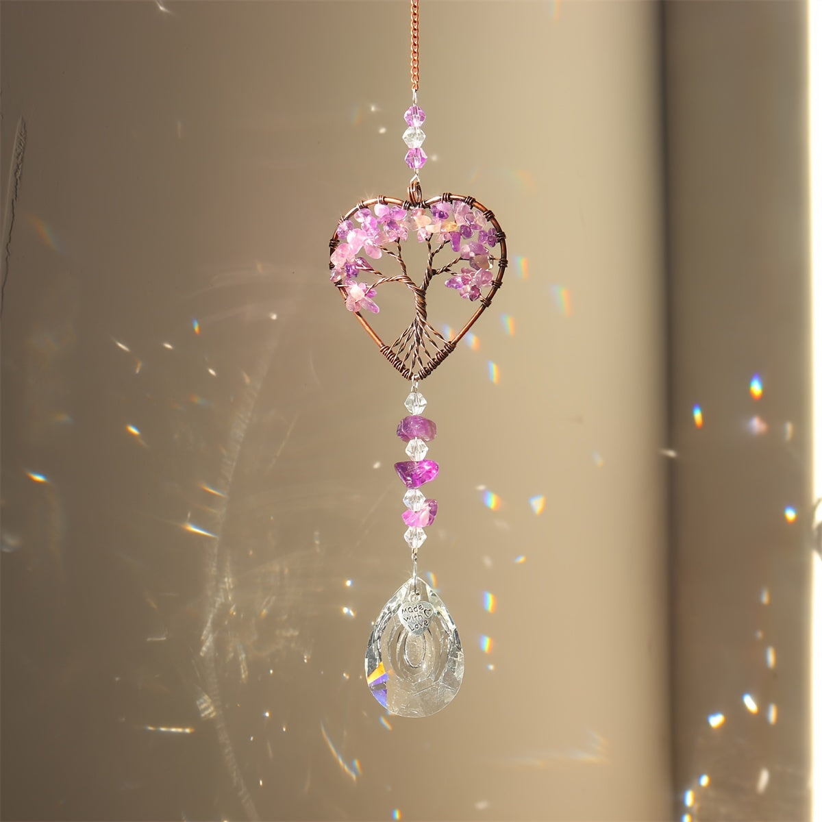 1pc/3pcs Tree of Life Sun Catcher Bring Positive Energy into Your Home with this Beautiful Tree of Life Sun Catcher!