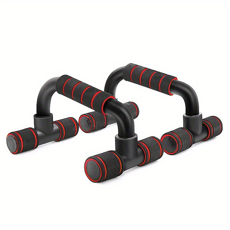 [Cushioned Push Up] Cushioned Foam Push Up Bars | Non-Slip Structure - Perfect for Men & Women's Exercise!