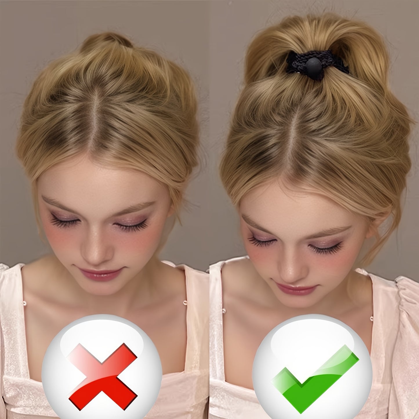 20 Pcs/Set Fabric Minimalist Chic Hair Ties & Elastics - Solid Color, Flexible, Cute, Versatile Ponytail Holders for Ages 14+