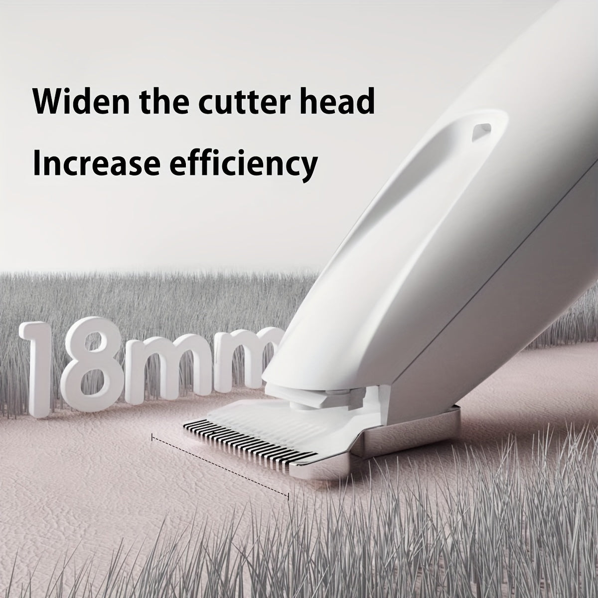 Pet Grooming Clippers LED Assisted Lighting Safe Low Noise USB/Battery Life Pet Beauty Electric Trimmer LED Light Assistance Safe Low Noise USB/Battery Life