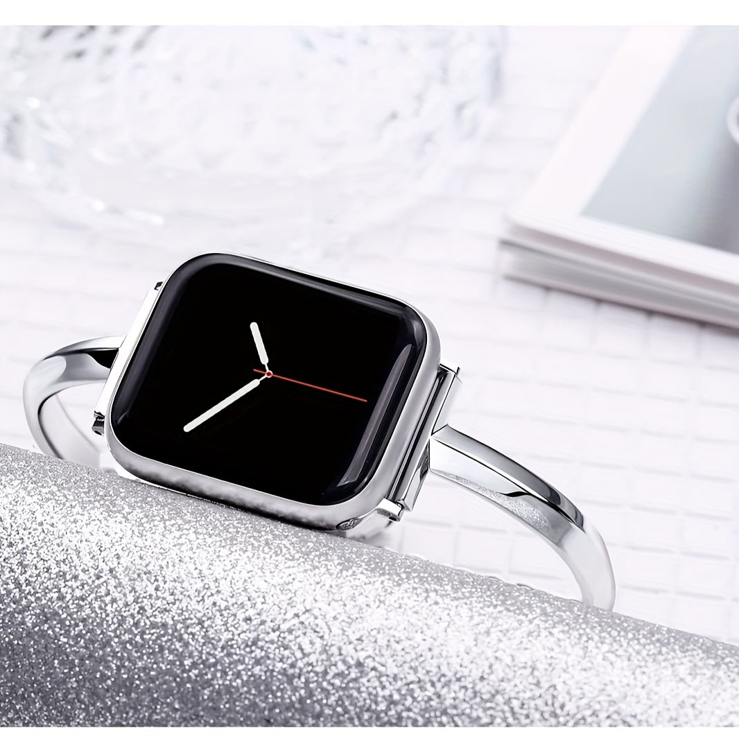 1pc, Women's Simple & Atmospheric T-Shape Strap, Suitable for iwatch38/40/41/42/44/45/46/49mm, Compatible with Apple Watch Ultra1/2/SE/series 10/9/8/7/6/5/4/3/2/1