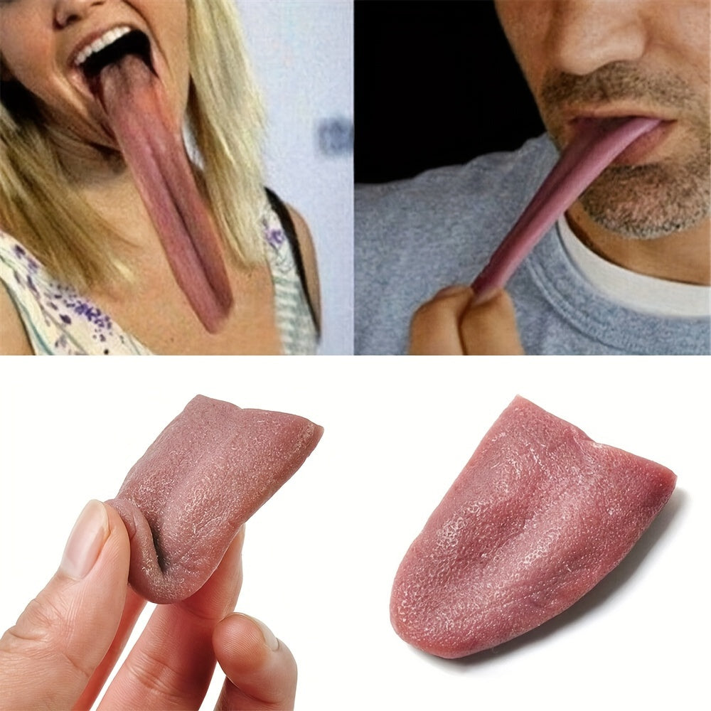 1pc of fun fake tongue adult novelty party supply and gift, Halloween party decoration