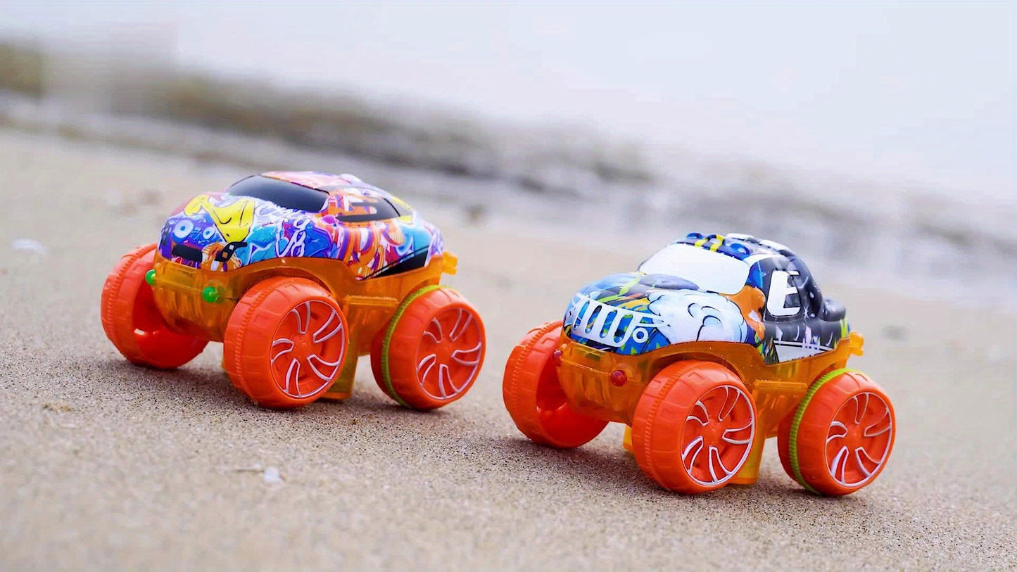 1 Set Race Track Car Toy, Rail Car Game Set, for Boys And Girls, Colorful Luminous Hangable Electric Rail Cars, Birthday Gifts, for Fun At Christmas Parties (without battery) as Halloween Gift for winter