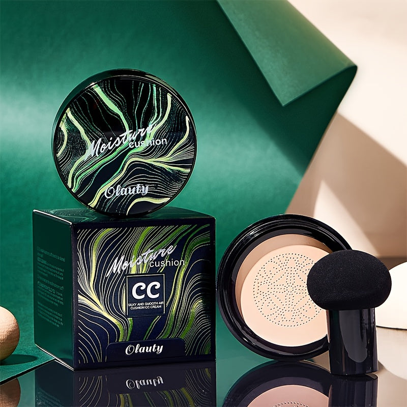 [Long-lasting CC Foundation] Long-lasting CC Foundation Mushroom Head Air Cushion Concealer BB Cream Makeup Setting Isolation