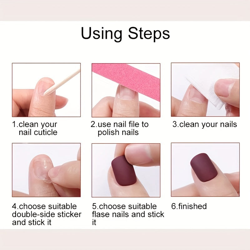 [Cute Handmade Nails] 10pcs Handmade Cartoon Nails | Cute Bow Bear Star Twinkling Nail Art, Wear Nails with 1 Jelly Sticker + 1 Sticker + 1 Nail File - No Glue