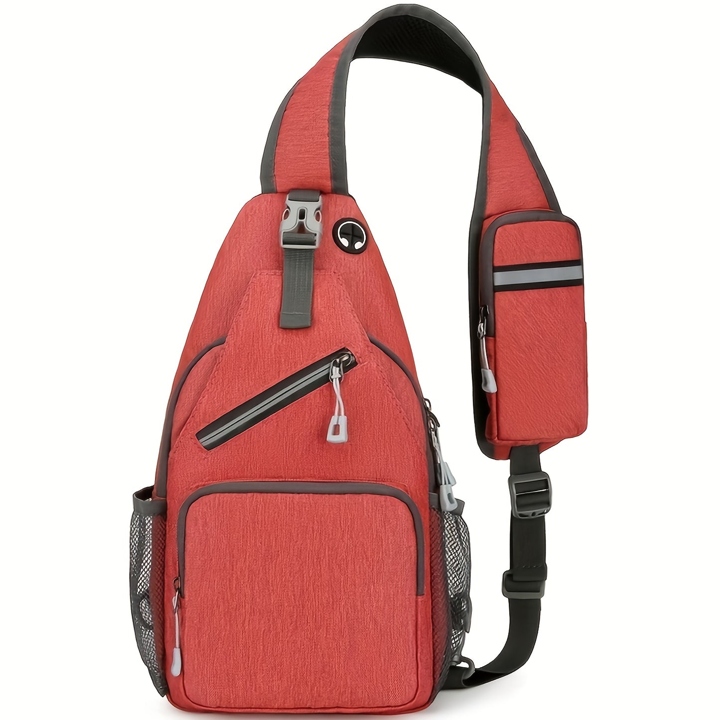 Sling Bag Lightweight Crossbody Sling Backpack for Women Men Large Shoulder Chest Bag Daypack for Hiking Traveling