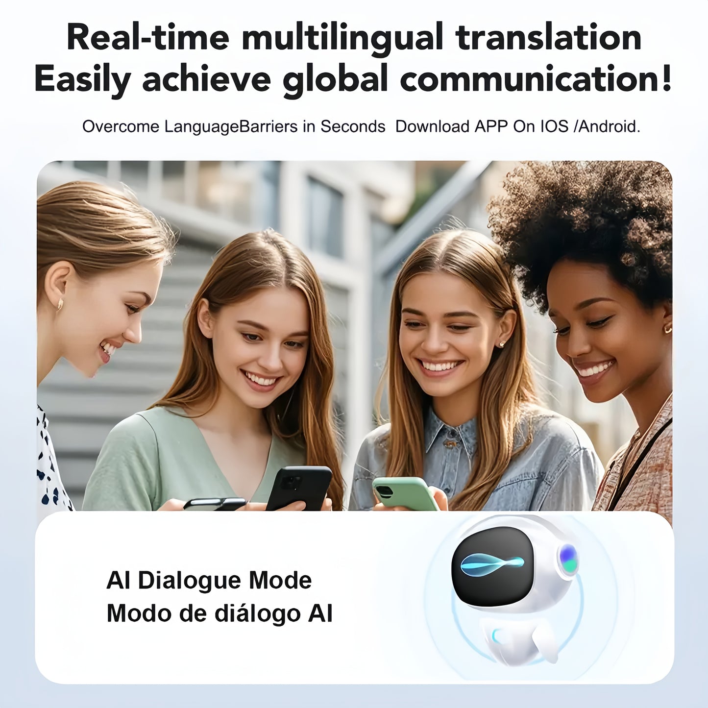 2025 New Senyang AI Translation Wireless Earbuds - Comfortable, Noise-Canceling, Touch-Controlled, Multi-Language Support, Rechargeable Lithium Battery, Ideal for Travel, Socializing, Studying, and Sports - Adult Movie and Game Themed, Travel Headphones |