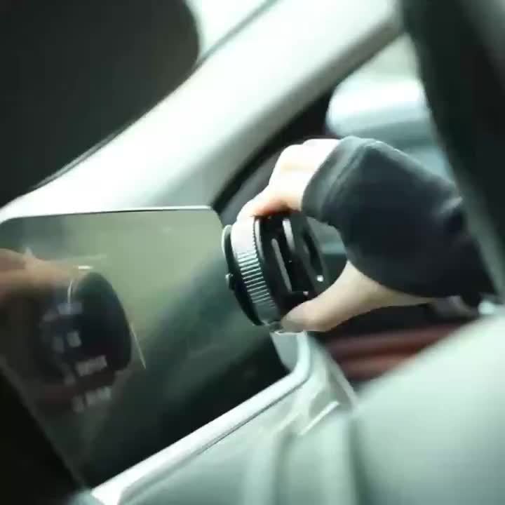 [N52 Magnetic Phone Holder] 360° Rotatable Upgraded N52 Magnetic Phone Holder, Aluminum Alloy | Waterproof, Secure Grip, Hands-Free Use, Vehicle Mounting, Sleek Design, Durable Holder, Car Accessories