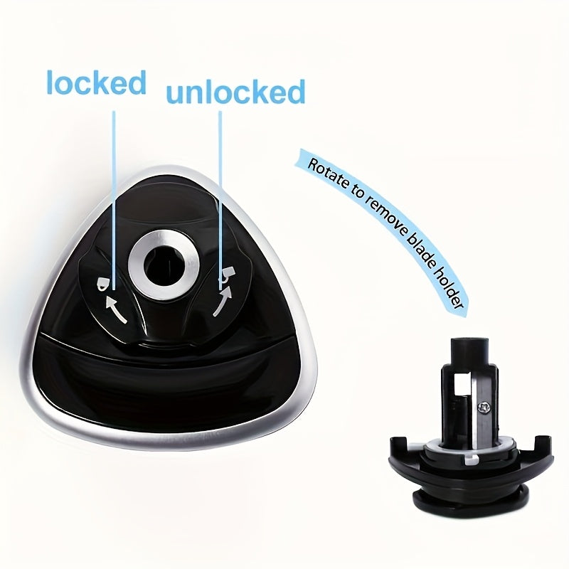 1pc automatic electric pencil sharpener, sharpens quickly within seconds, stops automatically and prevents lead breakage, durable, black, office desk stationery tool