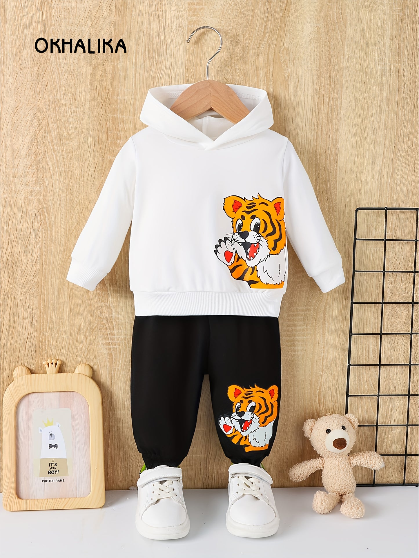 Toddler Baby Boy Clothes Set Long Sleeve Sweatshirt Top Casual Pants Fall Winter Outfit Sweatsuit, Perfect for Outdoor